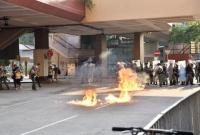 В Гонконге полиция применила газ против демонстрантов