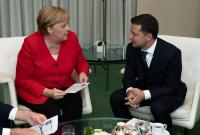 Зеленский обсудил с Меркель подготовку к встрече лидеров "нормандской четверки"