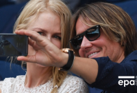 Обнимались и наслаждались игрой. Николь Кидман с мужем посетили матч Australian Open