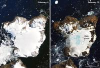NASA показало масштаби катастрофічного танення льодовиків в Антарктиді