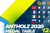 Сборная Украины попала в топ-10 медального зачета ЧМ по биатлону