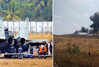 В Індії розбився черговий російський винищувач МіГ-29К (відео)