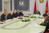 Лукашенко проводит совещание по поводу протестов в Беларуси