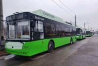 В Харьков уже поставили 5 троллейбусов «Богдан»