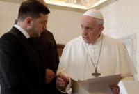 Зеленский обратился за помощью к Папе Римскому по освобождению пленных украинцев