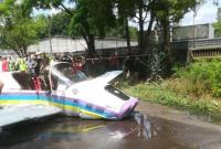В Одессе упал легкомоторный самолет, есть погибший