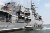 Флагман "Гетьман Сагайдачний" під час стрільб у Чорному морі виявив російські кораблі (відео)
