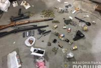 В Одесской области из гаража изъяли арсенал оружия и боеприпасов