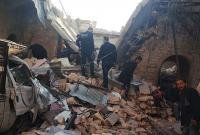 В Сирии в результате авиаудара России погибли гражданские