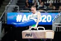 Гимнаст Верняев завоевал серебро Кубка мира в США