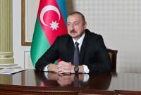 Алиев подтвердил, что в Азербайджане находятся турецкие истребители F-16