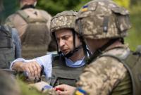 "Всегда готов поддержать": Зеленский пообщался с воинами в зоне ООС