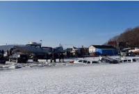 В России 20 машин рыбаков провалились под лед