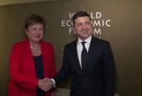 Глава МВФ поговорила с Зеленским об украинском языке