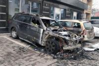 В Ужгороде сожгли авто дипломата