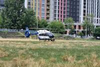 В Киев из Ровно вертолетом перевезли 6-месячного мальчика с тяжелым заболеванием легких