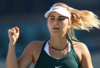 Украинская теннисистка пробилась в полуфинал турнира WTA