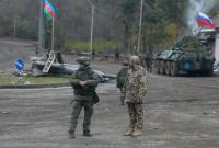 Транспорт российских миротворцев подорвался на мине в Нагорном Карабахе