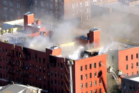 В Нью-Йорке горела многоэтажка, десятки пострадавших