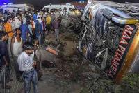 В Индии произошло смертельное ДТП: погибли не менее 17 человек