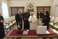 Папа Римский Франциск назначил посла в Украине