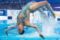 Украинский дуэт завоевал шестую награду в артистическом плавании на чемпионате Европы