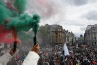 В Великобритании тысячи палестинцев протестовали против военных ударов Израиля