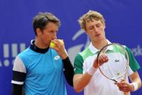 Стаховский вышел в парный полуфинал турнира ATP в Чехии