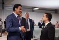 Зеленский в Глазго встретился с эмиром Катара: обсудили поставки сжиженного газа
