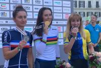Украинская велогонщица завоевала медаль чемпионата мира по маунтинбайку