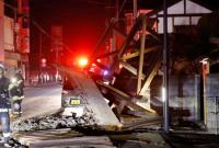 Землетрясение в Японии: повреждена ветку скоростных поездов "Синкансэн"