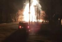 В Луганске взорвался газопровод, огонь достигал 20 метров в высоту. Видео ЧП