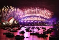 Австралия встретила Новый год грандиозным фейерверком