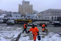 За неубранный снег в столице оштрафовали за сутки 60 предпринимателей
