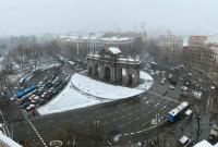 Мадрид накрыли крупнейшие за последние годы снегопады