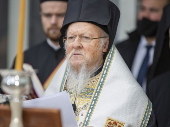 На Пасхальной службе Вселенский патриарх призвал к прекращению войны в Украине