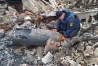 Российские захватчики бомбят Чернигов фугасными авиабомбами