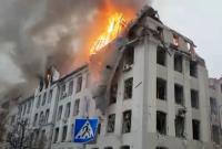 У Харкові окупанти завдали удару по будівлі поліції