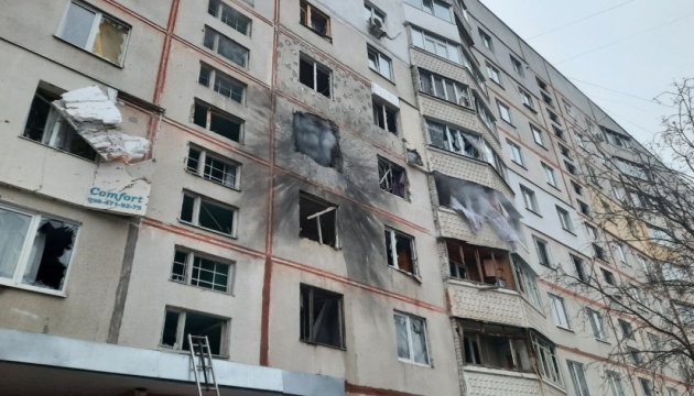 В Харькове захватчики разрушили 1177 многоквартирных домов
