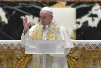Папа Римский призвал прекратить бои в Украине и гарантировать гумкоридоры