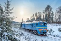 "Укрзализныця" запустит рождественский поезд с паровозом