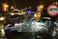 В Киеве на мосту Патона произошло смертельное ДТП (фото)