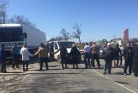 Протестующие против пестицидного завода перекрывали трассу Киев-Харьков