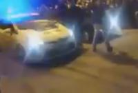 В Одессе автомобиль патрульной полиции участвует в незаконных уличных гонках (видео)