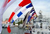 Одесса отметила день поднятия военно-морского флага на фрегате "Гетман Сагайдачный"