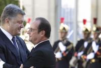Порошенко отправляется во Францию: встреча с Олландом и возможный визит на Евро-2016