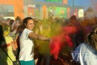 В Полтаве состоялся праздник красок Holi fest