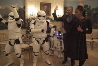Хозяева Белого дома станцевали с героями "Звездных войн" (видео)