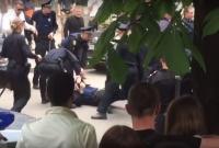 Ранение полицейского в Харькове: задержаны четверо причастных к конфликту (видео)