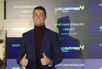 Криштиану Роналду представил свой аромат Legacy в Мадриде